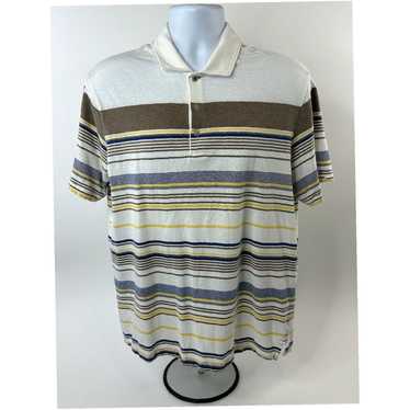 Tommy Bahama Multicolor Striped Short Sleeve Linen