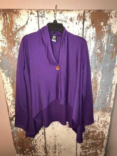 Designer Bobeau Womens One Button Cardigan Size Me