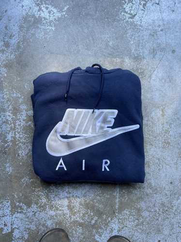 Nike × Vintage Vintage 00s Nike Air Navy Hoodie