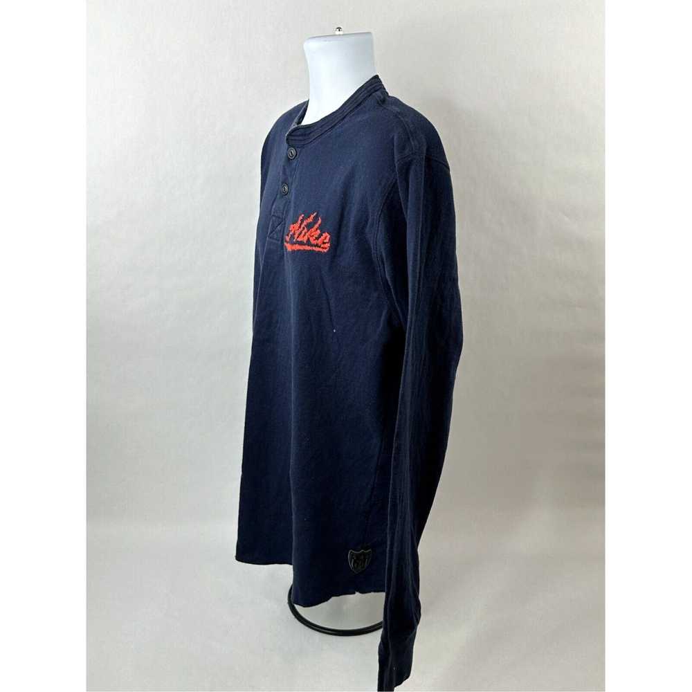 Nike Authentic Mens XL Blue Long Sleeve Embroider… - image 2