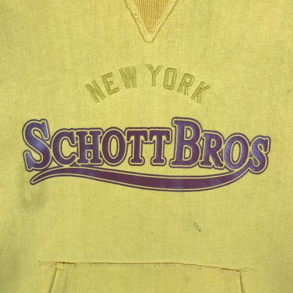 Schott Vintage Schott Bros New York Hoodie Pullov… - image 3