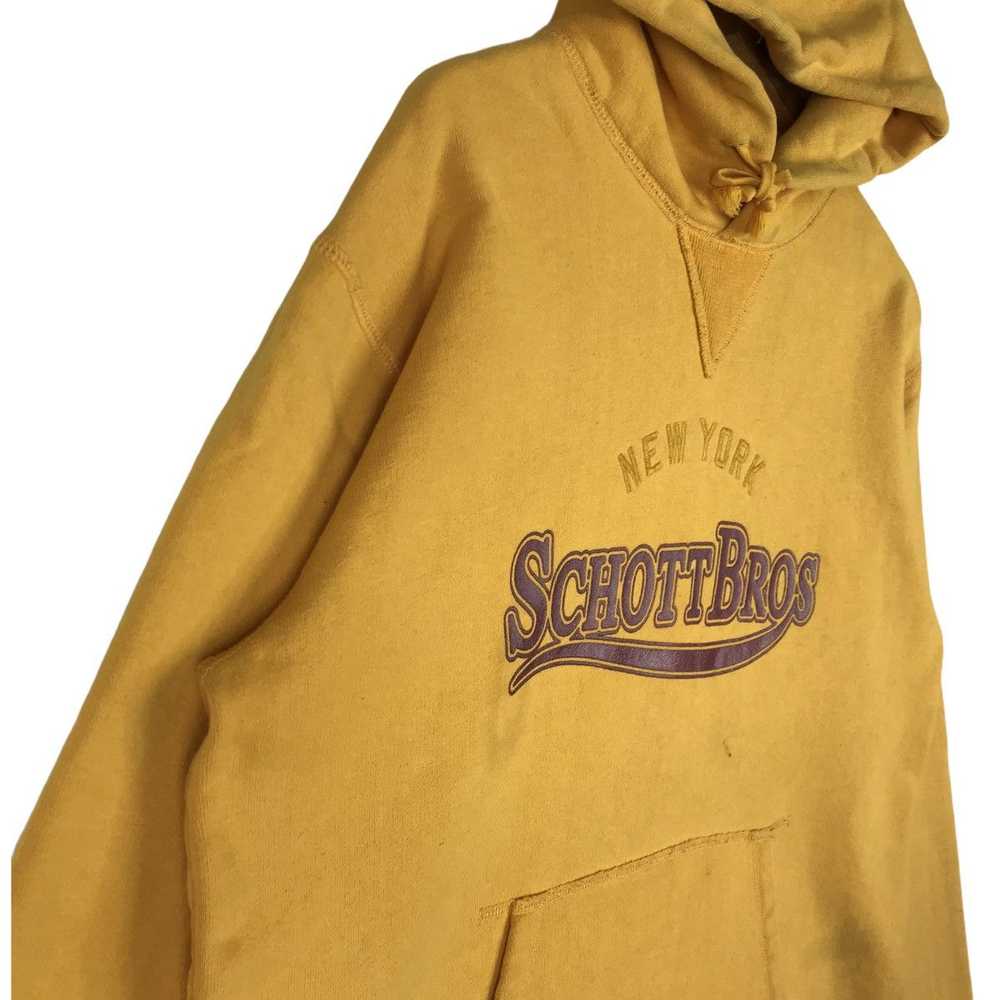 Schott Vintage Schott Bros New York Hoodie Pullov… - image 4