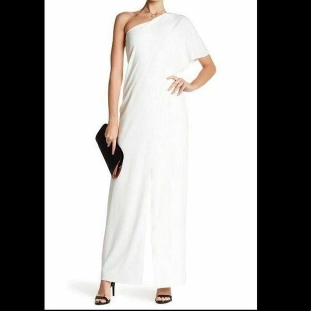 NWT Alexia Admor White One Shoulder Jumpsuit - image 1