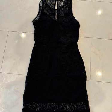 H&M Lace Cut-Out Dress Size 36 - image 1