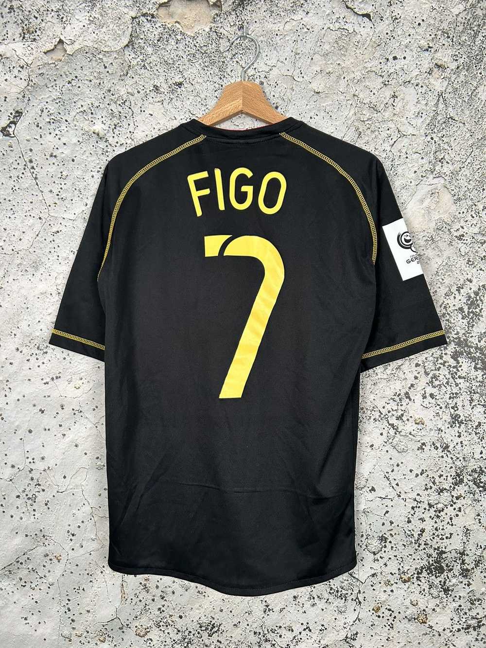 Nike × Soccer Jersey × Vintage Vintage #7 Figo Po… - image 1