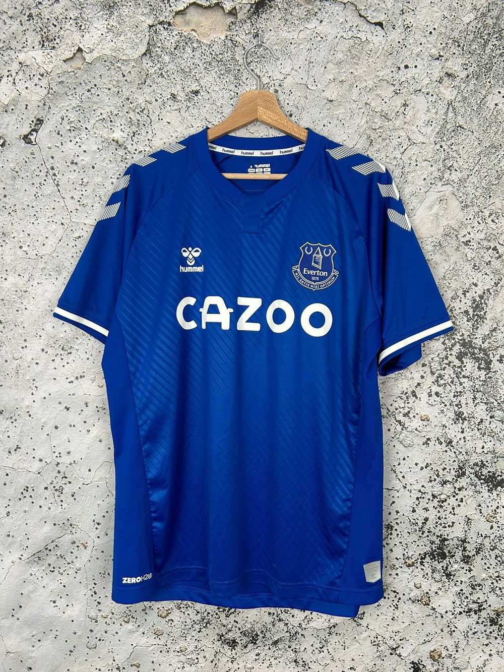 Hummel × Soccer Jersey × Vintage Everton FC Socce… - image 1