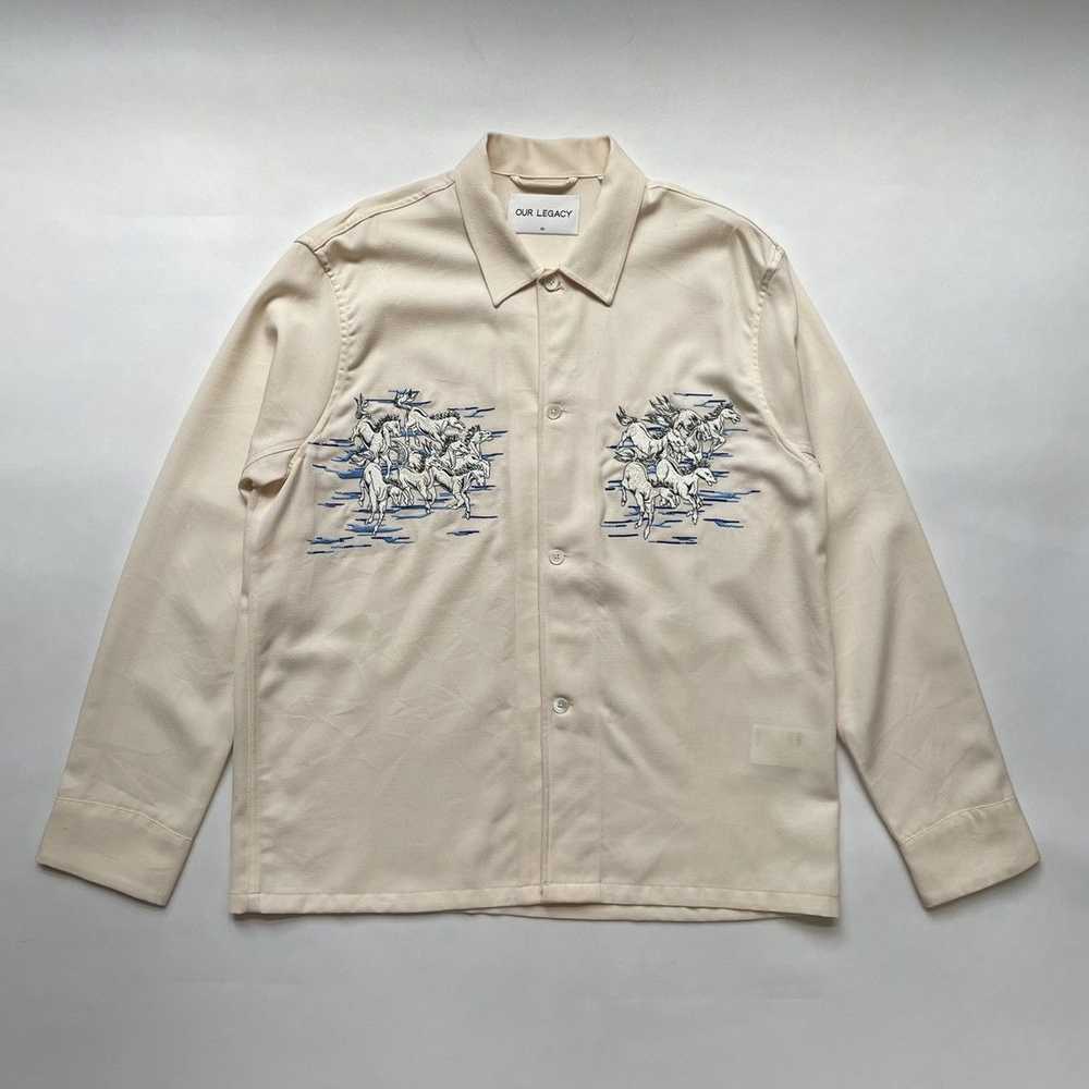 Our Legacy Rodeo Embroidered Box Shirt - image 1