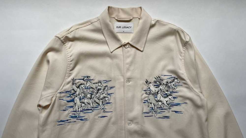 Our Legacy Rodeo Embroidered Box Shirt - image 2