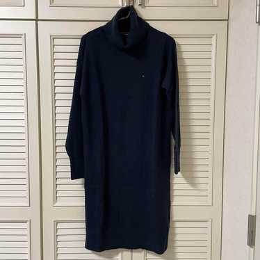 TOMMY HILFIGER Turtle Neck Knit Dress