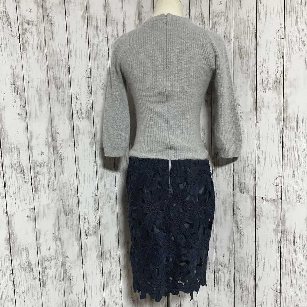 Unused [Lirand Chloe] Angora Knit Lace Docking On… - image 3