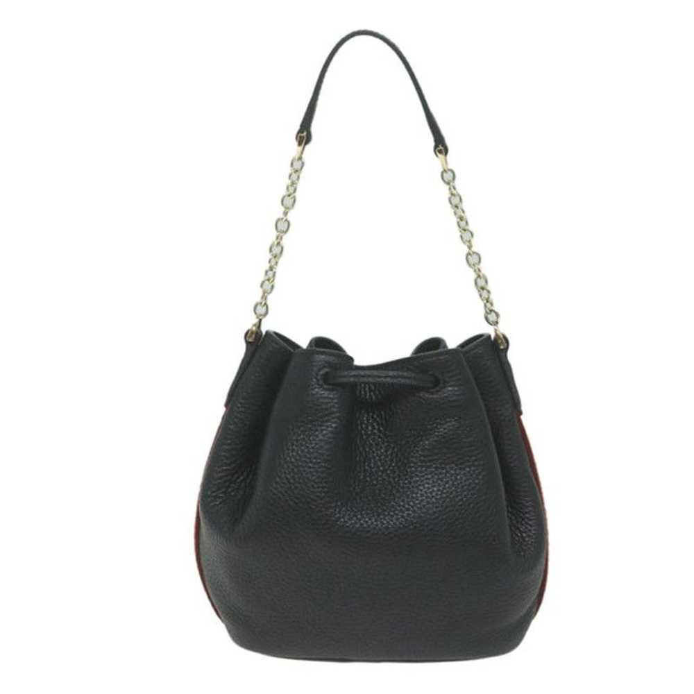 Bally BALLY Purse Chain Shoulder Bag Leather Blac… - image 2