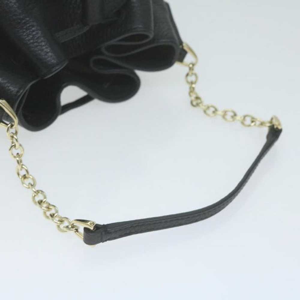 Bally BALLY Purse Chain Shoulder Bag Leather Blac… - image 7