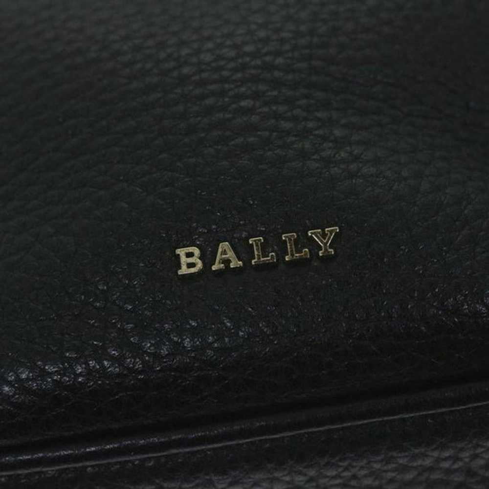 Bally BALLY Purse Chain Shoulder Bag Leather Blac… - image 9