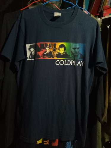 Band Tees × Vintage Vintage Coldplay Twisted logi… - image 1