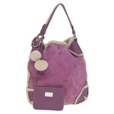 Bally BALLY Shoulder Bag Mouton Purple