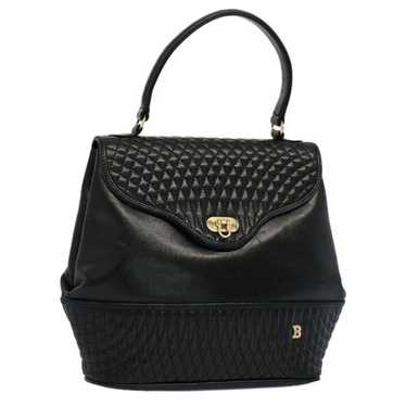 Bally BALLY Hand Bag Leather Black