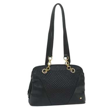 Bally BALLY Tote Bag Leather Black - image 1