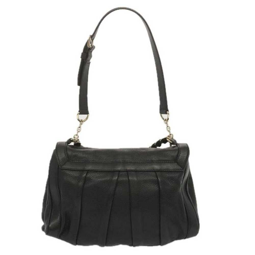 Bally BALLY Chain Hand Bag Leather Black - image 2