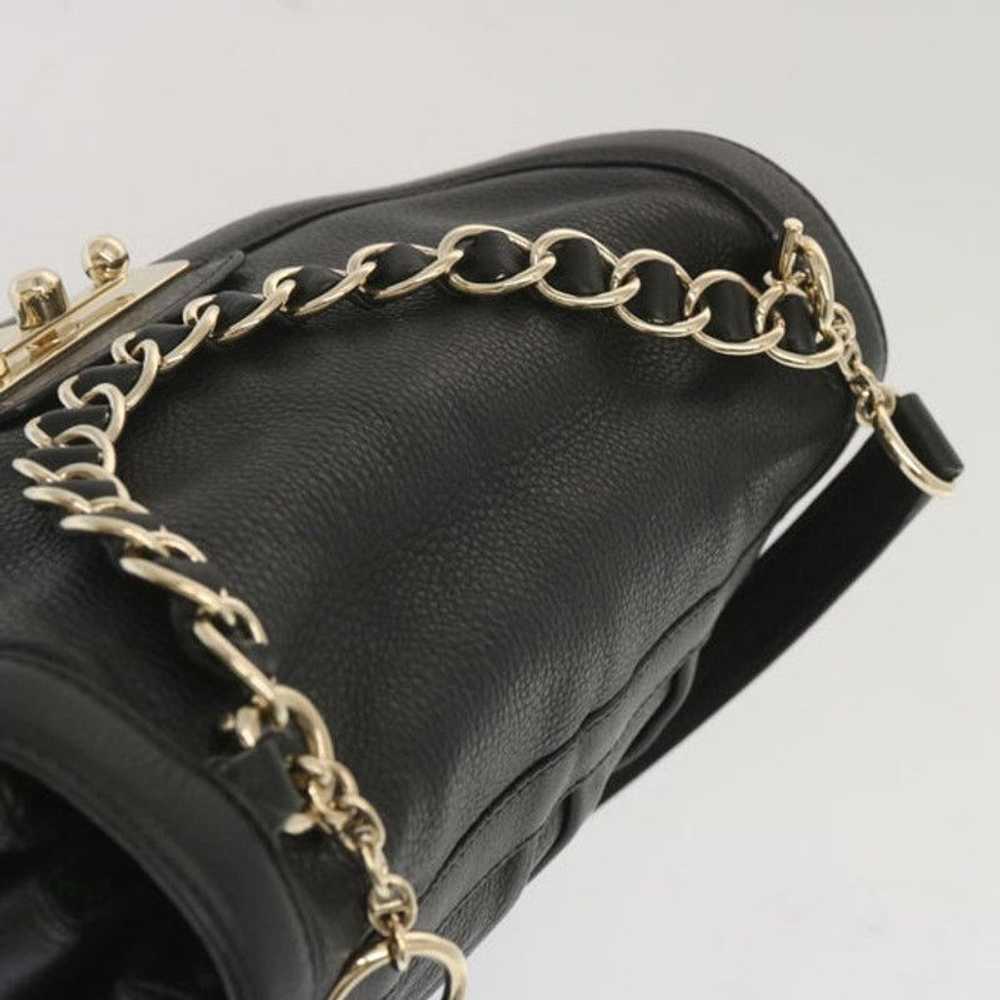 Bally BALLY Chain Hand Bag Leather Black - image 6