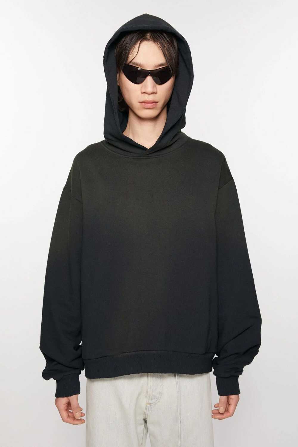 Acne Studios Acne Studios Logo Hooded Sweater Med… - image 2