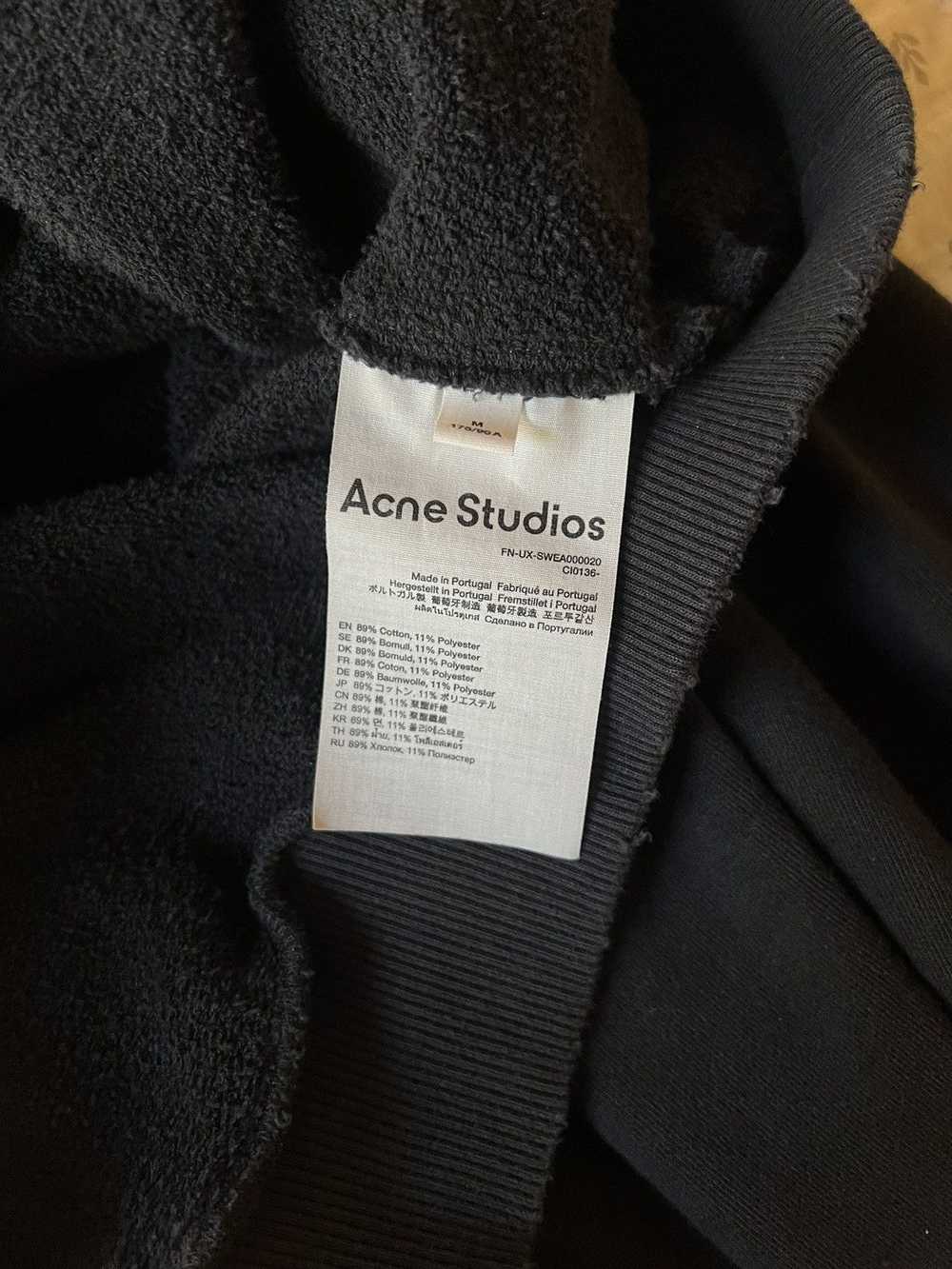 Acne Studios Acne Studios Logo Hooded Sweater Med… - image 6