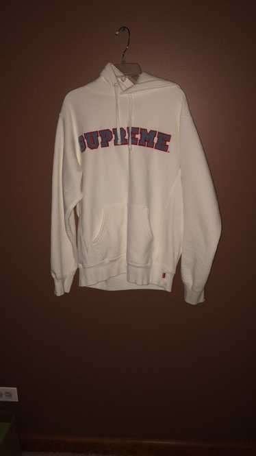 Supreme Cord Collegiate Logo Hoodie