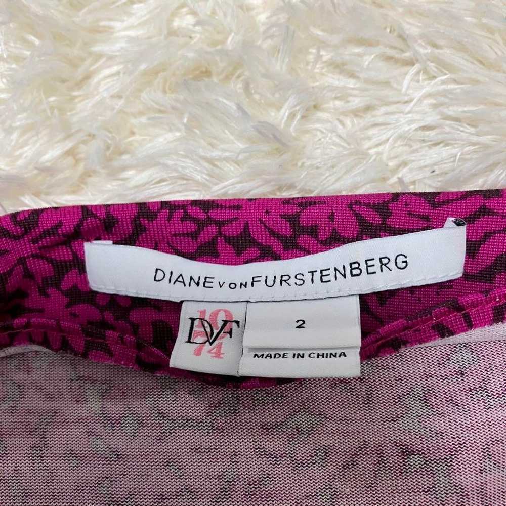 Excellent condition! DIANE von FURSTENBERG silk d… - image 3