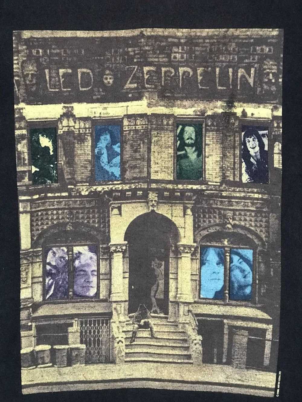 Band Tees × Vintage Vintage 1988 Led Zeppelin Phy… - image 3