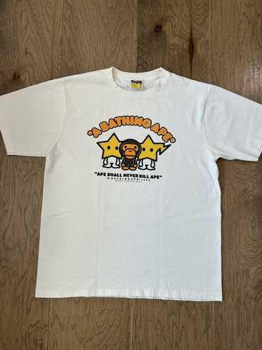 Bape BAPE “Ape Shall Never Kill Ape” Graphic Tee L - image 1