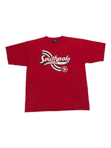 Southpole × Vintage Y2K SouthPole Logo Spellout Te