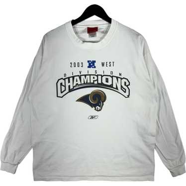 Reebok Vintage Rams NFC Division Champions Long S… - image 1