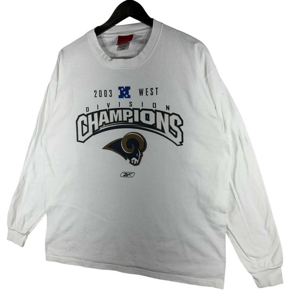 Reebok Vintage Rams NFC Division Champions Long S… - image 3