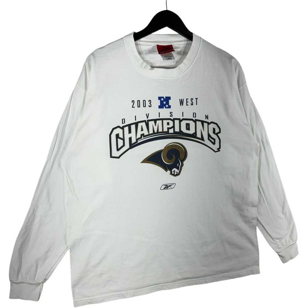 Reebok Vintage Rams NFC Division Champions Long S… - image 4