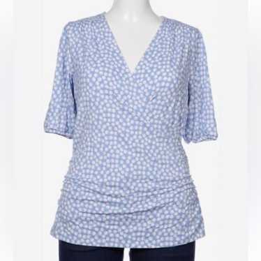 Boden Boden Women Faux Wrap Blouse Top Size 14