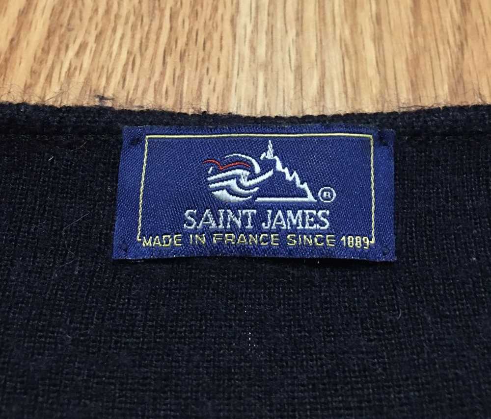 Saint James Saint James France Dark Navy Blue Woo… - image 9