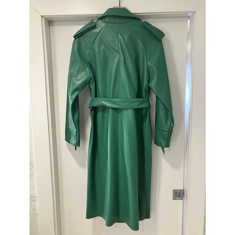 Themoirè Vegan leather trench coat - image 2