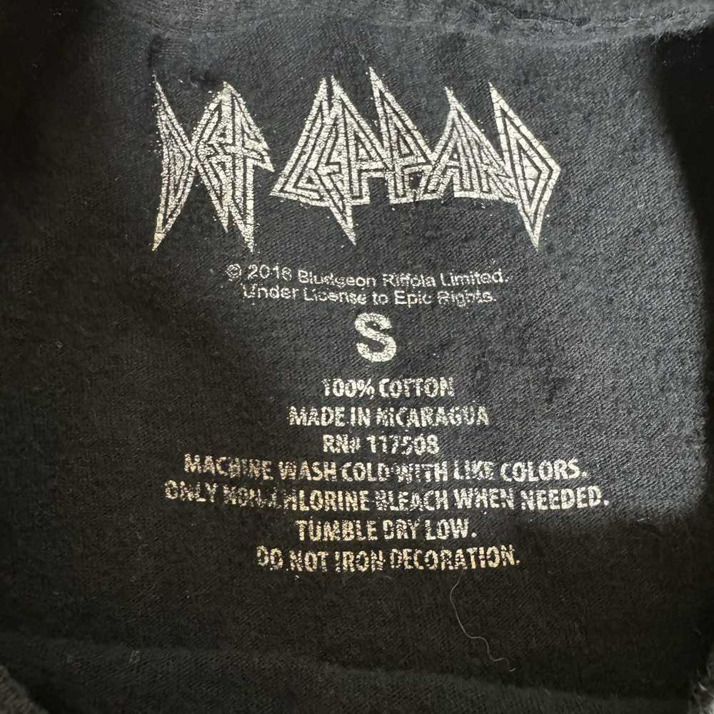 Band Tees × Def Leppard × Streetwear Def Leppard … - image 3