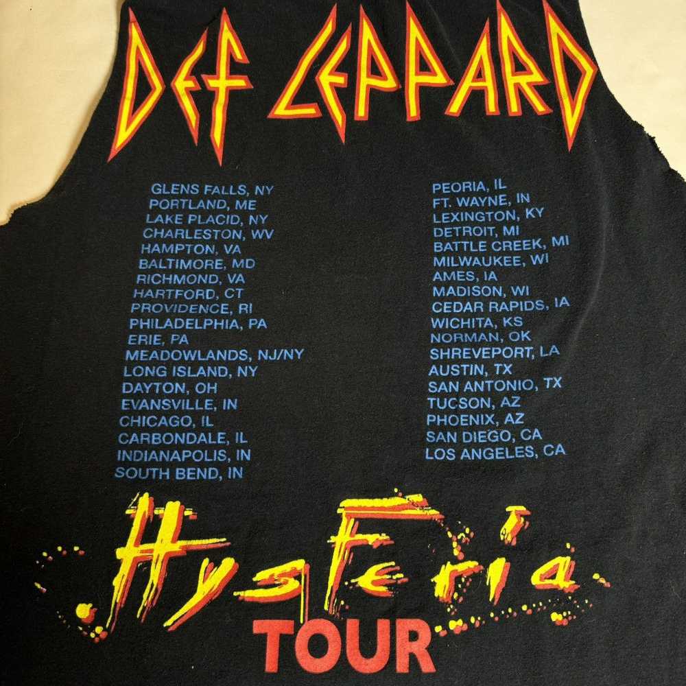 Band Tees × Def Leppard × Streetwear Def Leppard … - image 5