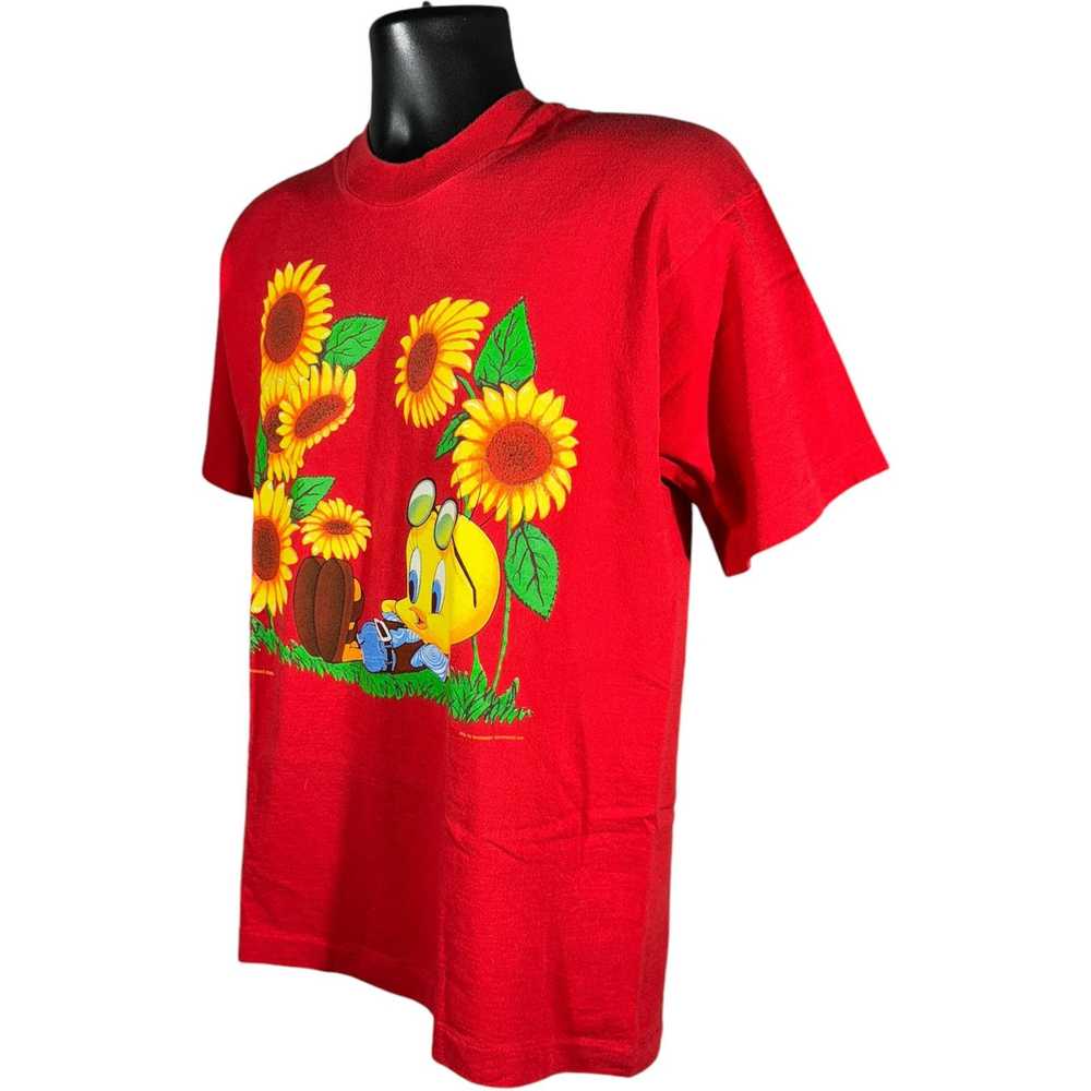 Fruit Of The Loom Vintage Tweety Sunflower Tee - image 3