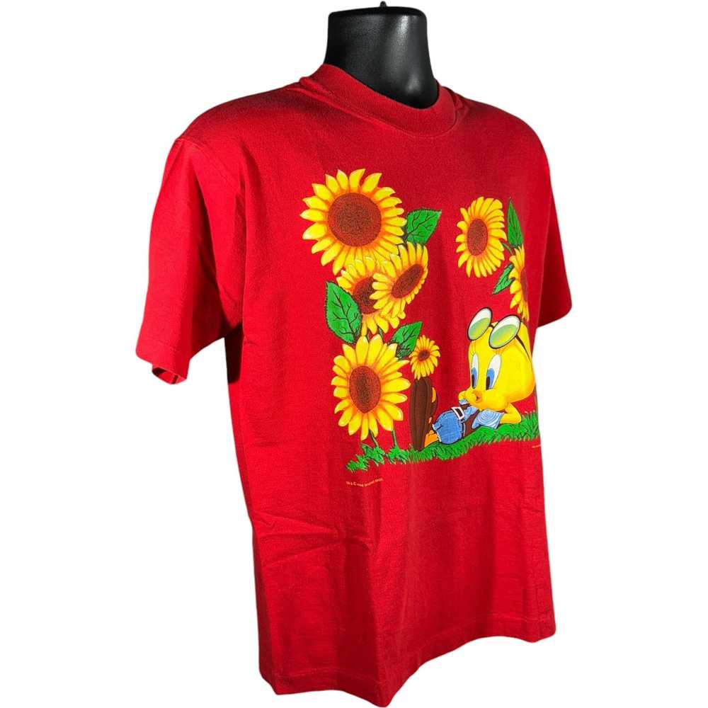 Fruit Of The Loom Vintage Tweety Sunflower Tee - image 4