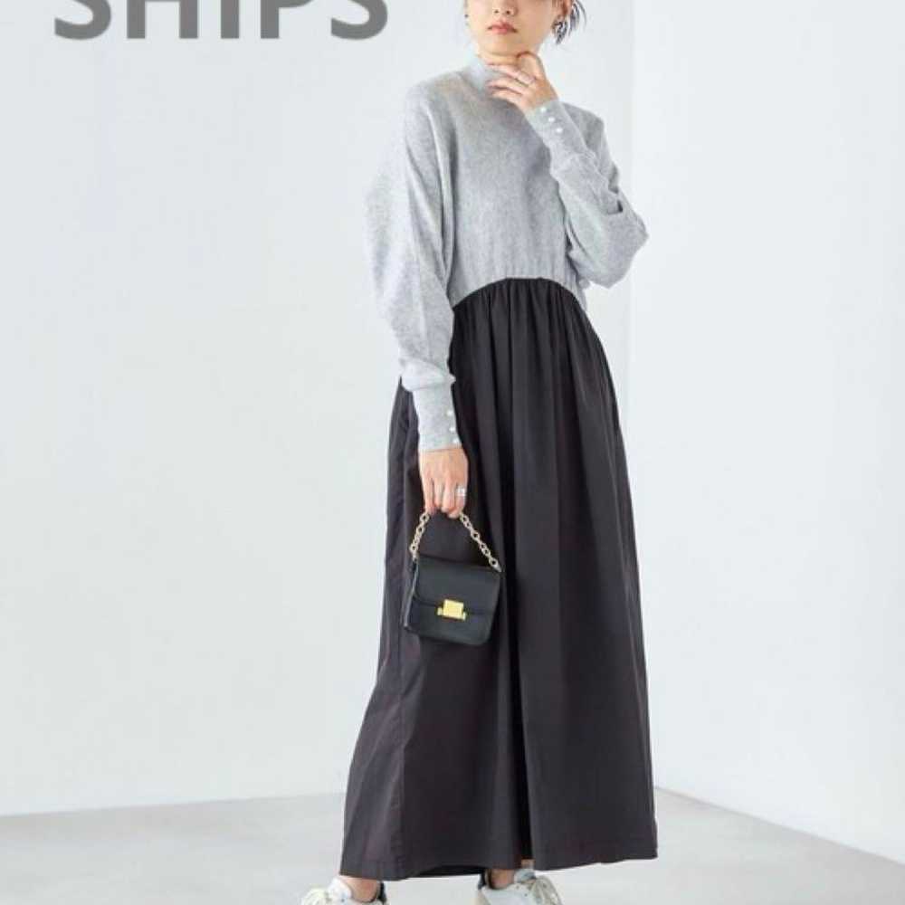 Excellent item ✨ "ships" Dolman Gathered Combo Kn… - image 1