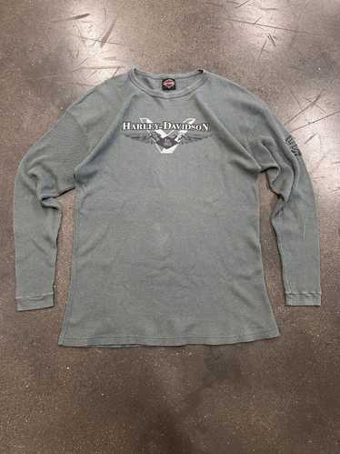 Harley Davidson × Vintage Harley Thermal Green Siz