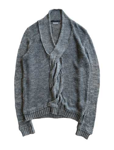 David Naman David Naman Knitted Pattern Cardigan - image 1