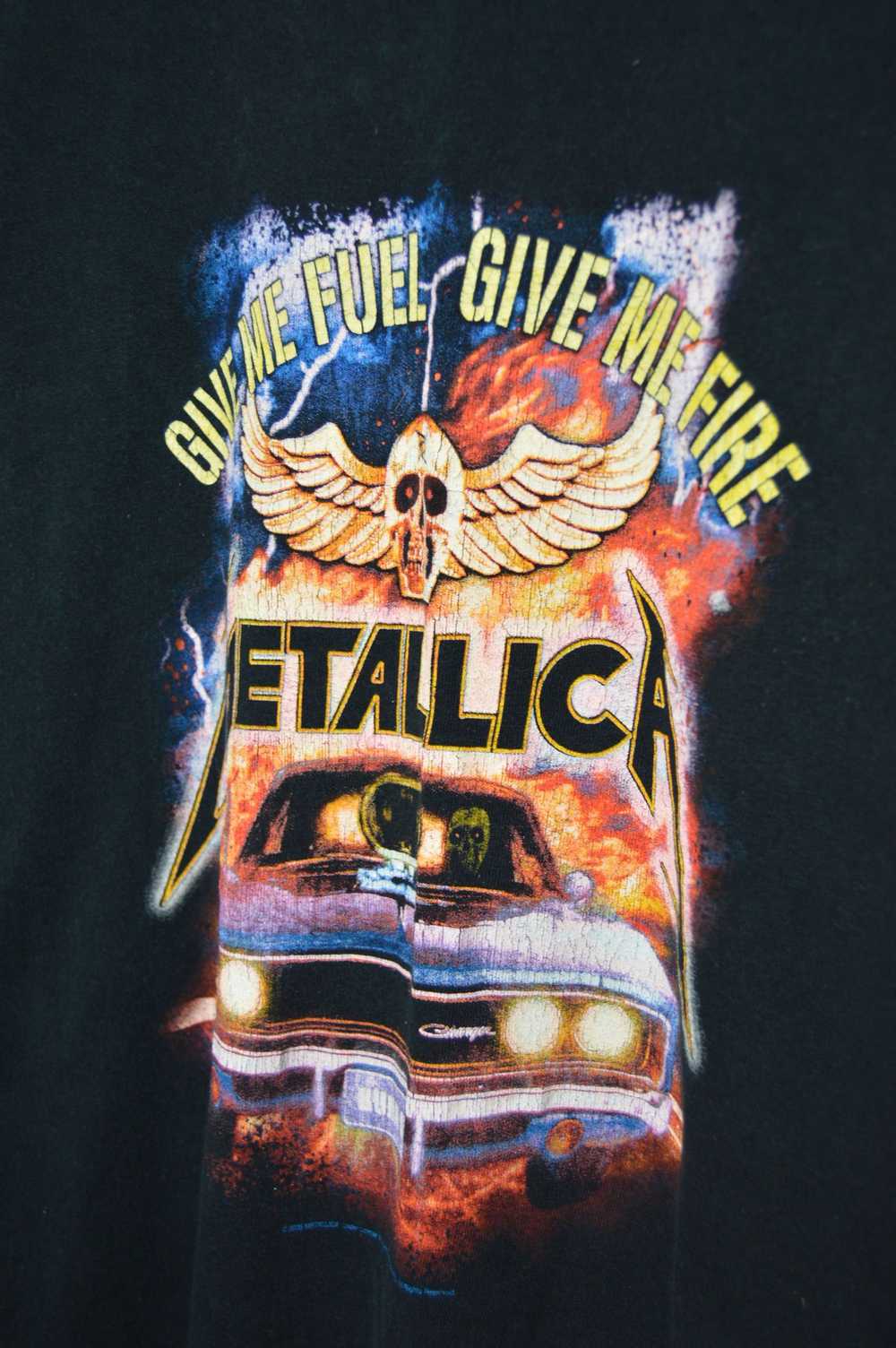 Band Tees × Metallica × Vintage metallica fuel tee - image 3