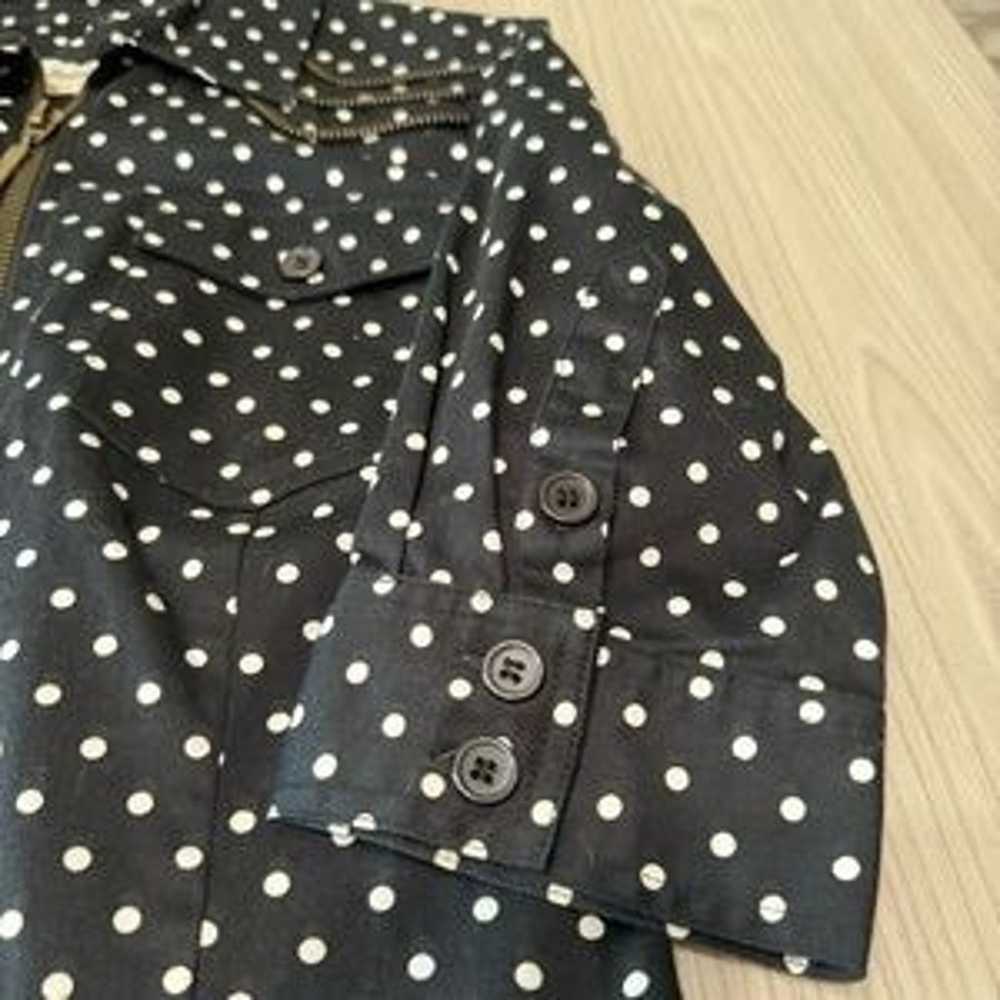 NWOT 1950's Pin Up Style Bettie Page Polka Dot Zi… - image 9