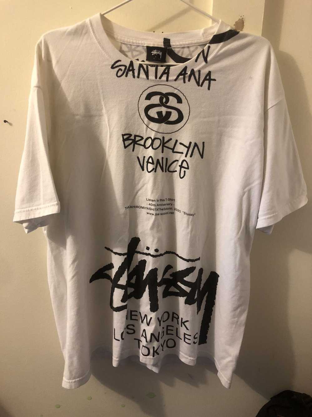 Stussy Stussy x The soloist tee - image 1