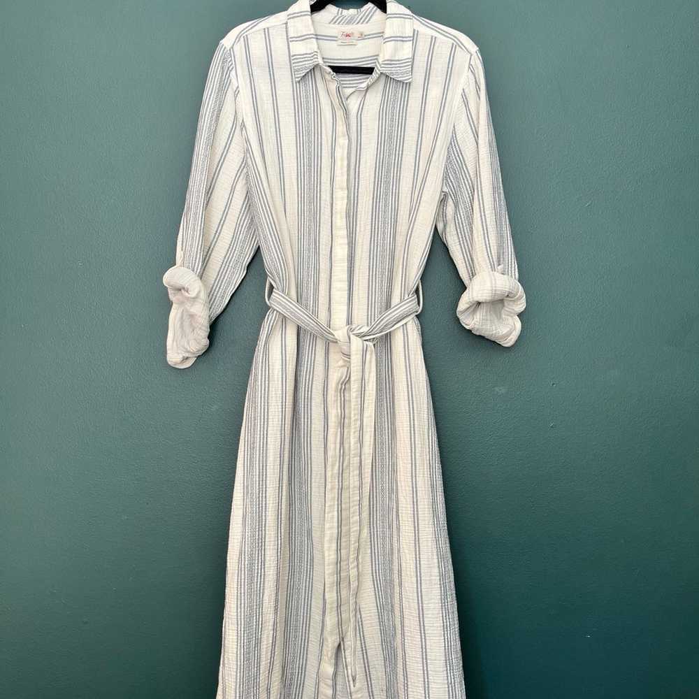 Faherty 100% organic cotton dress - image 1