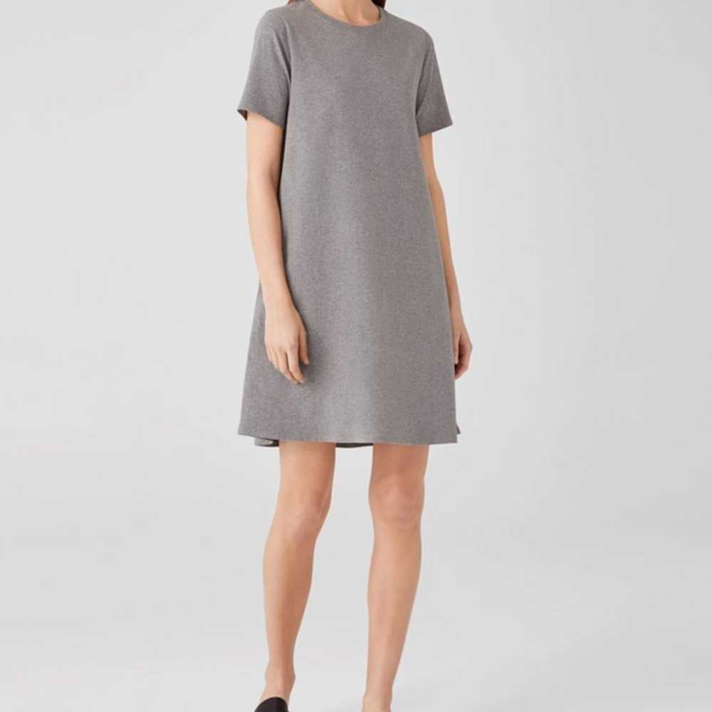 EILEEN FISHER Women’s heathered organic cotton cr… - image 6