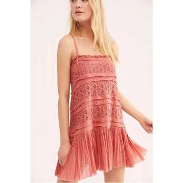 NWOT Free People Shailee crochet lace ga