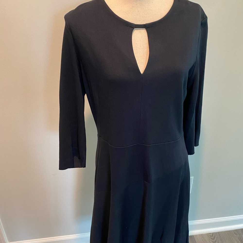 LK Bennett Dr Eleanor Black Fit and Flare 3/4 Sle… - image 3